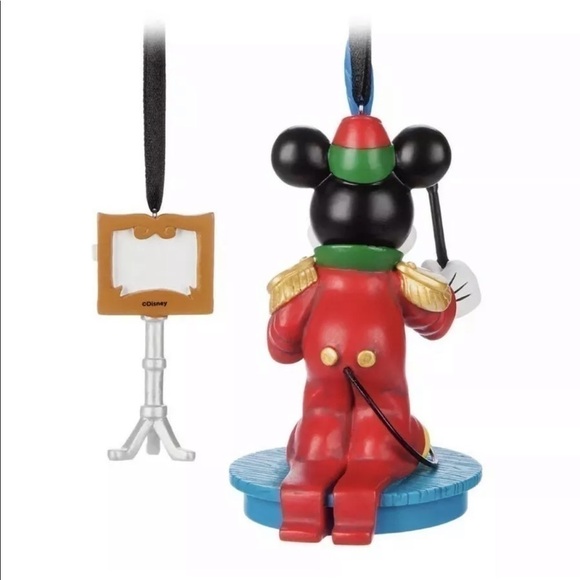 Disney Sketchbook Ornament LE Set Of 2 Mickey Mouse The Band Concert NEW - Picture 2 of 6